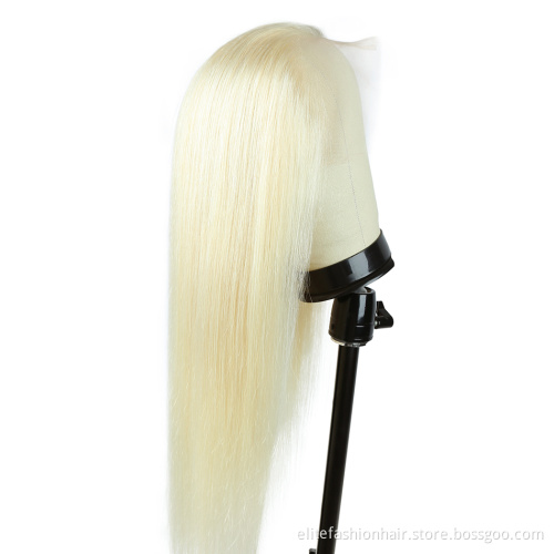 HD Lace Frontal Wig Peruvian Brazilian RemHair  4x4 Closure Wigs For Black Women 613#Straight 13X4 Lace Front Human Hair Wigs